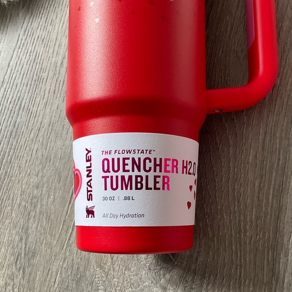 💞STANLEY 30oz Valentine’s Day Tumbler Ruby Hearts Limited Edition - Picture 4 of 6